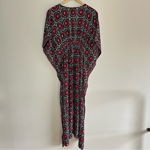 RUJUTA SHETH MARIE CINCH KAFTAN | MIDNIGHT MOON PRINT O/S - Picture 6 of 7